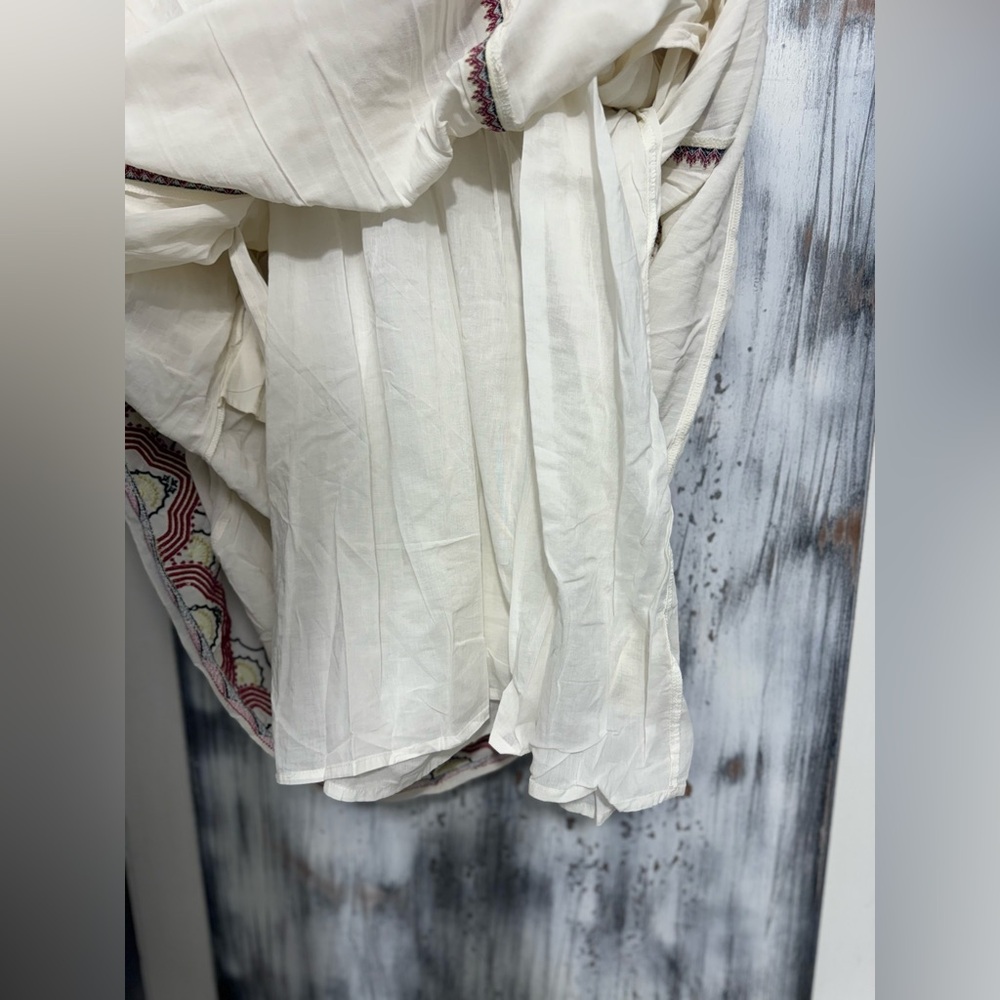 Free People Sweet Escape Midi Embroidered Bohemian Dress Size Medium ~ NWOT - Picture 8 of 12